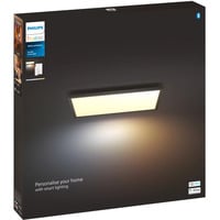 Philips White Ambiance Aurelle panel cuadrado XL, Luz de LED negro