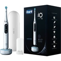 Procter & Gamble iO Series 10 Adulto Cepillo dental oscilante Blanco, Cepillo de dientes eléctrico blanco, Adulto, Cepillo dental oscilante, Cuidados diarios, Limpieza profunda, Cuidado de las encías, Sensible, Blanqueador, Blanco, 2 min, Blanco