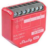 Shelly 1PM Gen4, Relé rojo