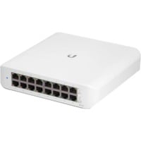Ubiquiti UniFi Switch Lite 16 PoE L2 Gigabit Ethernet (10/100/1000) Energía sobre Ethernet (PoE) Blanco, Interruptor/Conmutador blanco, L2, Gigabit Ethernet (10/100/1000), Energía sobre Ethernet (PoE), Montaje de pared