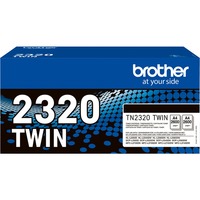 Brother TN-2320TWIN cartucho de tóner 1 pieza(s) Original Negro Negro, 1 pieza(s)