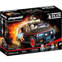 PLAYMOBIL The A-Team 70750 set de juguetes, Juegos de construcción Coche y ciudad, The A-Team, 5 año(s), Negro, Multicolor