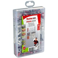fischer ProfiBox DuoPower + EasyHook + Tornillo A2, Pasador blanco