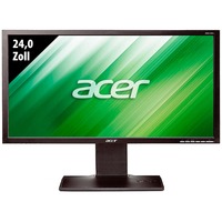 Acer B243HL reacondicionado, Monitor LED negro
