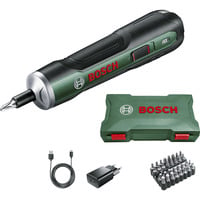 Bosch PushDrive Verde, Destornillador verde, Verde, 5 Nm, 2,5 Nm, 5 Nm, Batería, 3,6 V