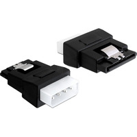 DeLOCK Adaptador SATA 15 pines a ATX 4 pines negro
