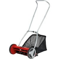 EINHELL Cortacésped manual GC-HM 400, Cortacéspedes helicolidales rojo/Negro