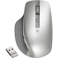 HP Ratón inalámbrico 930 Creator plateado, mano derecha, Bluetooth, 3000 DPI, Plata