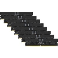 Kingston FURY FURY 128GB 6000MT/s DDR5 ECC Reg CL32 DIMM (Kits de 8) Renegade Pro EXPO, Memoria RAM negro, 128 GB, 8 x 16 GB, DDR5, 288-pin DIMM, Negro