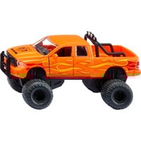 SIKU RAM1500 with balloon tyres Maqueta a escala de camioneta Previamente montado 1:50, Automóvil de construcción naranja, Maqueta a escala de camioneta, Previamente montado, 1:50, RAM 1500, Cualquier género, Metal, Plástico