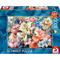 Schmidt Spiele Flores en pastel, Puzzle 