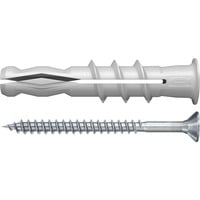 fischer Taco para hormigón celular FFA 10 S, Pasador gris claro