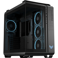 ASUS TUF GAMING GT502 Horizon TG ARGB Black Midi Tower Negro, Cajas de torre negro, Midi Tower, PC, Negro, ATX, micro ATX, Mini-ITX, 16,3 cm, 40 cm