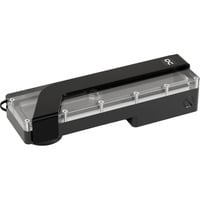 Alphacool Core 2x Depósito Plano DDCzero 200, Depósito de expansión negro/Transparente
