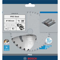 Bosch 2 608 837 747 hoja de sierra circular 14 cm 1 pieza(s) Metal, 14 cm, 2 cm, 1,2 mm, 5400 RPM, 1,6 mm