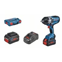 Bosch GDS 18V-1000 Professional 1750 RPM Negro, Azul, Tornillo de percusión azul/Negro, Destornillador de impacto, Mango de pistola, 1/2", Negro, Azul, 1750 RPM, 1200 RPM