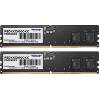 Patriot DIMM 16 GB DDR5-4800 (2x 8 GB) Kit dual, Memoria RAM negro