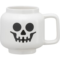 Room Copenhagen LEGO Taza de cerámica Grande esqueleto blanco blanco