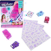 Spin Master COOL MAKER - SHIMMER ME BODY ART - KIT TATUAJES TEMPORALES NIÑAS: 3 Hojas de Calcomanías con 135 Diseños de Tatuajes Metalizados, Rodillo Aplicador y Gemas para Decorar - Regalos Niñas 7 años +, Manualidades