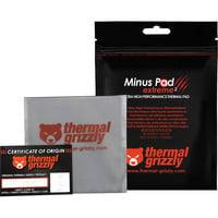 Thermal Grizzly Almohadilla Minus extreme 2 - 100x 100x 1,5 mm, Almohadillas térmicas gris