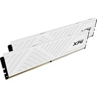 ADATA GAMMIX AX4U320032G16A-DTWHD35 módulo de memoria 64 GB 2 x 32 GB DDR4 3200 MT/s, Memoria RAM blanco, 64 GB, 2 x 32 GB, DDR4