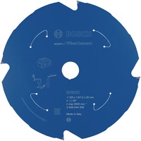 Bosch 2 608 644 555 hoja de sierra circular 16,5 cm 1 pieza(s) 16,5 cm, 2 cm, 8500 RPM, TCG (Triple Chip Grind), 10°, 10°