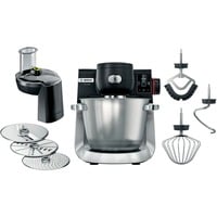 Bosch MUMS6ZS13D, Robot de cocina negro/Acero fino