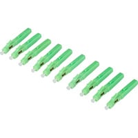 Digitus Conector rápido LC/APC LWL Conector de campo, Enchufe verde
