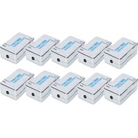 Digitus Módulo de conexión CAT 6 para cable de par trenzado - 10 unidades, Adaptador 