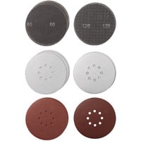 EINHELL Juego de hojas abrasivas de malla para lijadora de yeso, Ø 225mm, Hoja de lija 