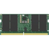Kingston ValueRAM módulo de memoria 16 GB 1 x 16 GB DDR5 6400 MT/s, Memoria RAM verde, 16 GB, 1 x 16 GB, DDR5, 262-pin SO-DIMM