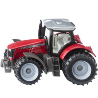 SIKU Massey Ferguson Modelo a escala de tractor Previamente montado, Automóvil de construcción Modelo a escala de tractor, Previamente montado, Massey Ferguson, Cualquier género, Metal, Plástico, Negro, Rojo