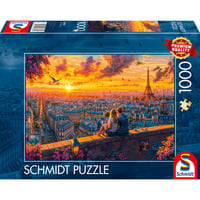 Schmidt Spiele Susurros en el techo parisino, Puzzle 