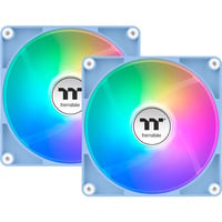 Thermaltake CT120 Reverse ARGB Sync PC Cooling Fan Hydrangea Blue, Ventilador celeste