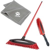 Vileda Pet Pro ALWAYS CLEAN caja para escoba, set de 3 piezas rojo