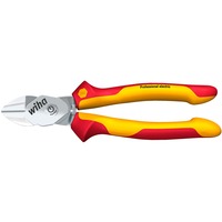 Wiha Cortaalambres de alto rendimiento BiCut Professional eléctrico, Alicates de corte rojo/Amarillo