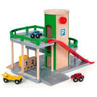 BRIO 33204 Aparcamiento para vehículos, Juego de construcción Niño/niña, 3 año(s), Multicolor