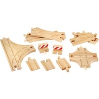 BRIO 33307 Set de expansión de vías diferentes, Ferrocarril madera, Rastrear, Niño/niña, 3 año(s), Madera