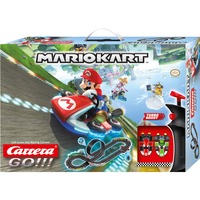 Carrera Nintendo Mario Kart 8 pista para vehículos de juguete Plástico PU, Pistas de carreras Niño, 6 año(s), Vehículo incluido, Plástico PU, Negro, Rojo