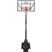 HUDORA 71646 sistema de baloncesto Portátil Rectangular Acrílico, Pies de canastas de baloncesto negro/Transparente, Portátil, Rectangular, Acrílico