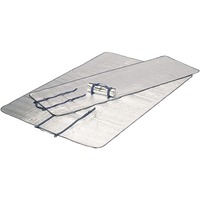 High Peak 41095 Cubrecolchones y almohadillas, Estera plateado, Papel aluminio, Plata, 1900 mm, 2 mm, 1200 mm, 240 g