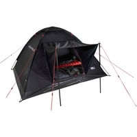 High Peak Kuppelzelt Beaver 3, Tienda de campaña negro