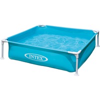 Intex 57173 piscina sobre suelo Piscina con anillo hinchable Rectangular azul, Piscina con anillo hinchable, 10,7 kg