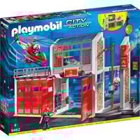 PLAYMOBIL City Action 9462 Puesto de bombero grande, Juegos de construcción 