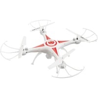 Revell Quadrocopter GO! VIDEO, avión por control remoto blanco/Rojo