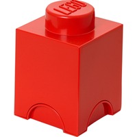 Room Copenhagen 40011730 caja de juguete y de almacenamiento Rojo, Caja de depósito rojo, Rojo, Polipropileno (PP), 125 mm, 180 mm, 125 mm