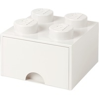 Room Copenhagen LEGO Cajón de ladrillo 4 blanco, Caja de depósito blanco