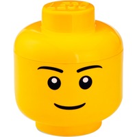 Room Copenhagen LEGO Iconic Storage Head, Caja de depósito amarillo