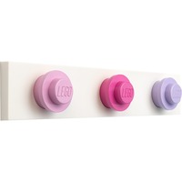 Room Copenhagen Wall Hanger RackLight pink, Dark Pink, Light Purple Interior Gancho universal Lila, Rosa, Púrpura, Soporte de pared blanco, Dark Pink, Light Purple, Interior, Gancho universal, Lila, Rosa, Púrpura, ABS, Tornillo, Rectángulo
