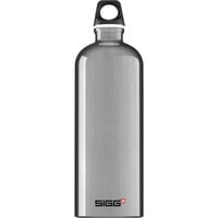 SIGG 1.0 L Traveller 1000 ml Aluminio, Botella de agua aluminio, 1000 ml, Aluminio, Tapón de tornillo, De plástico, Aluminium, 257 mm